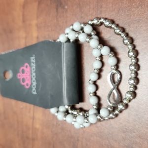 Paparazzi Grey Infinity Bracelets